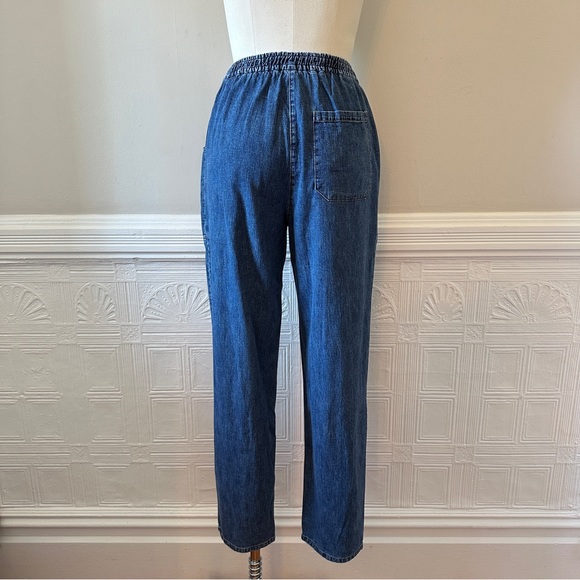 Rachel Comey Patchwork Jean w/ Elastic Waist, Light Weight Denim Size S - Picture 5 of 7